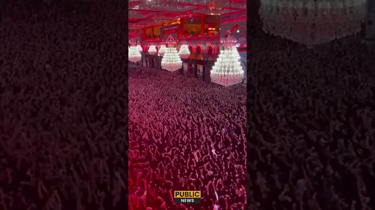 &ldquo;Labbaik Ya Hussain&rdquo; Echo at the Holy Shrine of Imam Hussain in Karbala