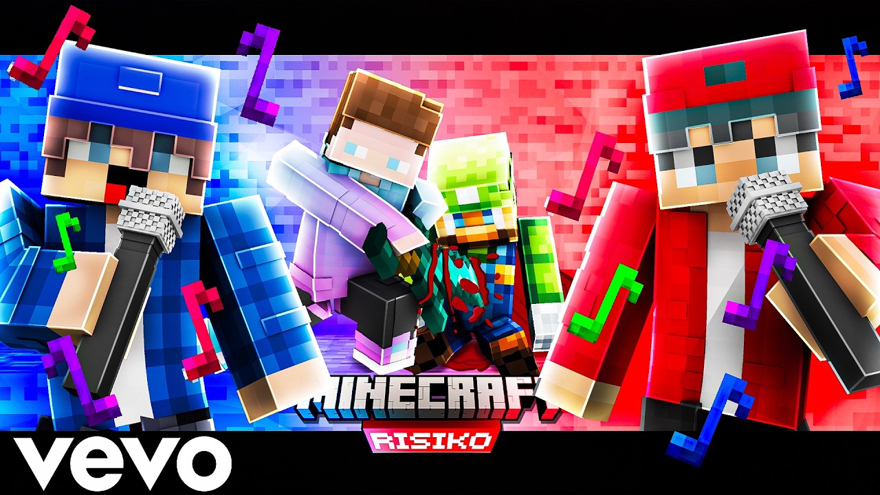 ♫ Minecraft Risiko -  TuBro x Lelsnoopy (Offizielles Musikvideo)