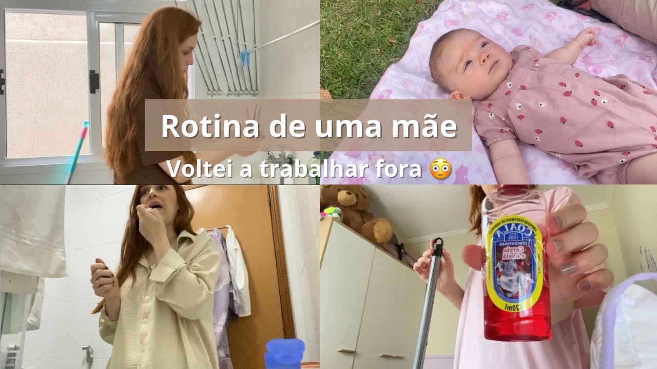 Como é a rotina de casa com bebê de 3 meses | Voltei a trabalhar fora 