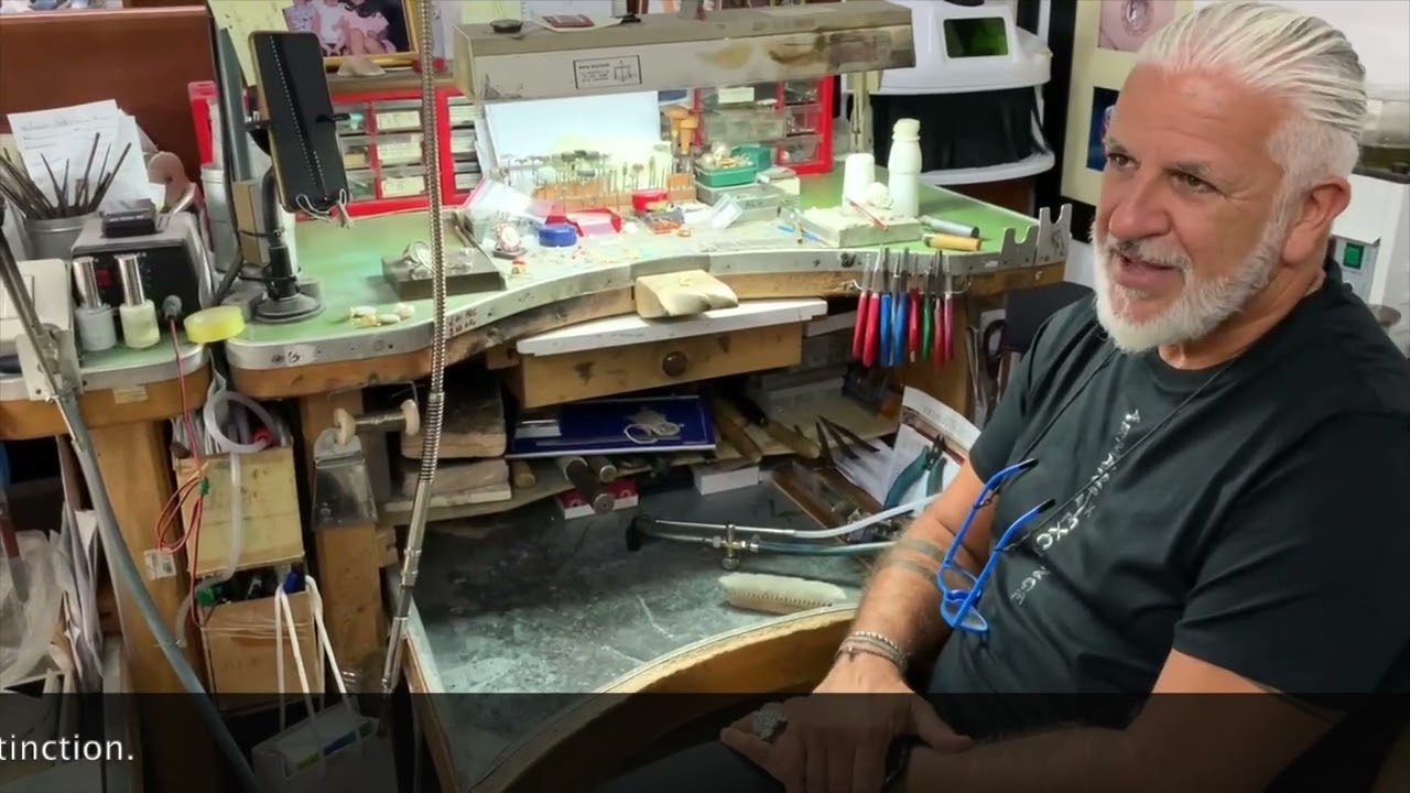 The master who keeps the deep history of Sicily alive in his jewels.