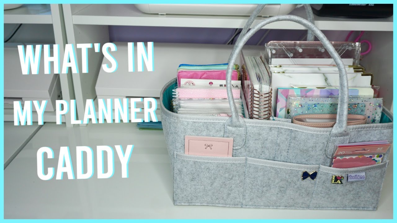 What's In My Planner Caddy? | Romina Vasquez