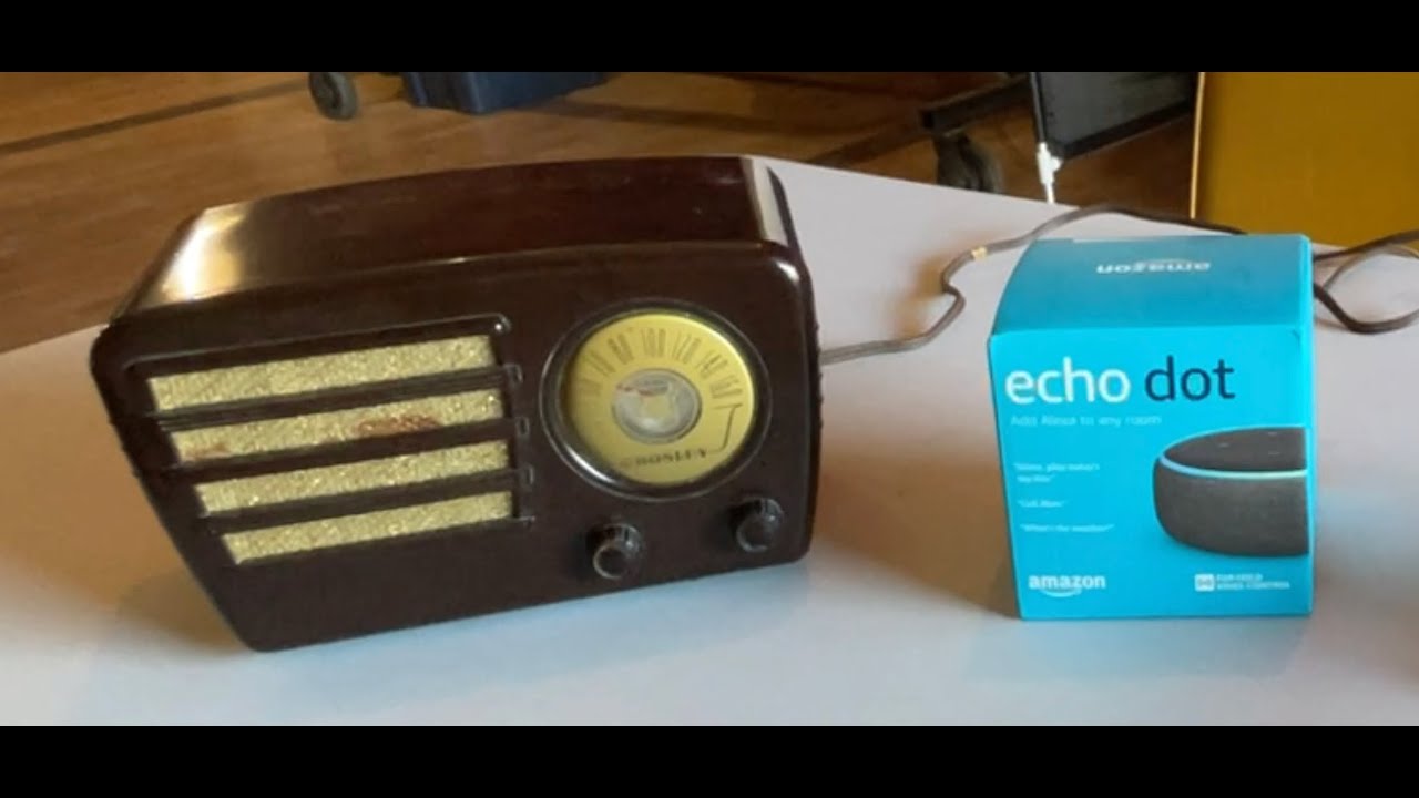 Vintage 1940s Crosley Radio Smart Alexa Conversion