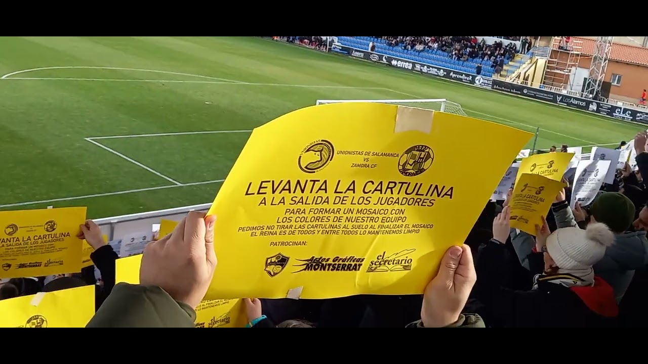 Unionistas 0 - Zamora 0. 🙌📢¡ COMIENZA EL PARTIDO !