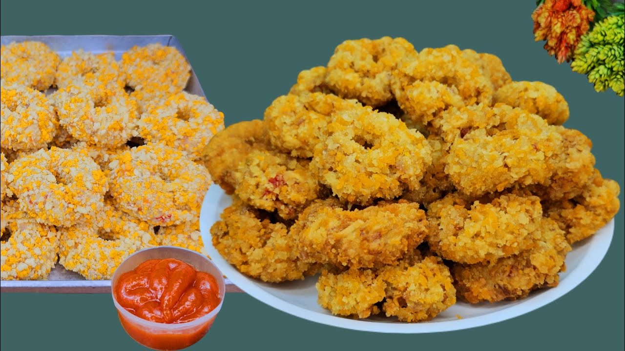 DONAT MIE CRISPY  : :  PALING BANYAK DI CARI  : : 1 PIRING LANGSUNG LUDES