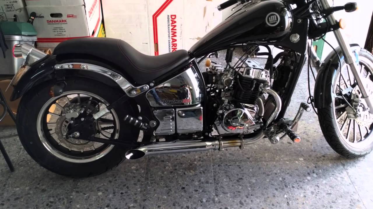 Leonart Daytona 125 with new turn-out pipes