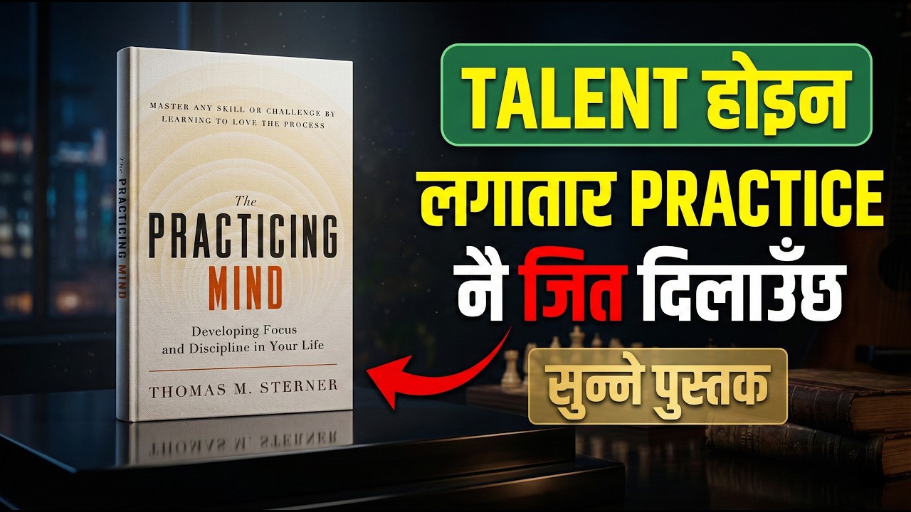काममा फोकस र अनुशासन बढाउने सबैभन्दा सजिलो नियम | The Practicing Mind Book Summary in Nepali