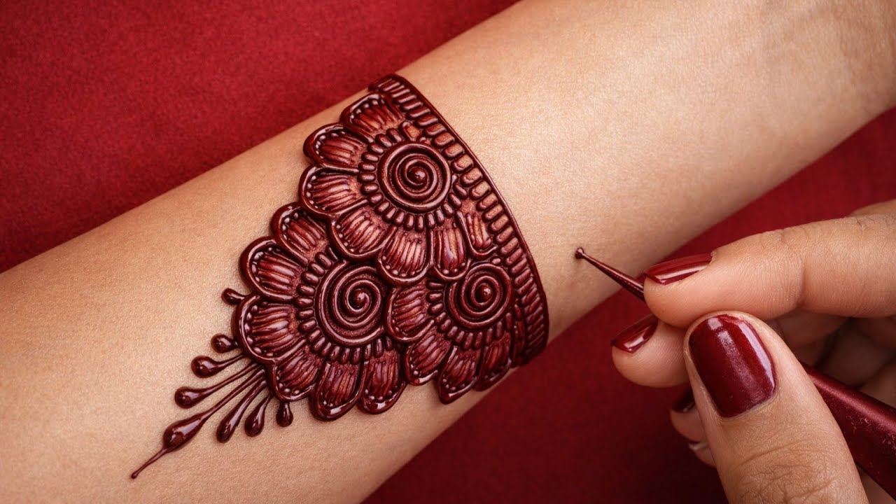 Eid special front hand mehndi design | Easy mehndi | Simple mehndi ka design| Mehndi design | Mehndi