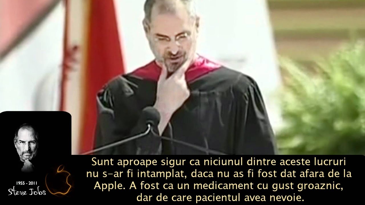 Discursul lui Steve Jobs - Universitatea Stanford, 2005 (tradus in limba romana)