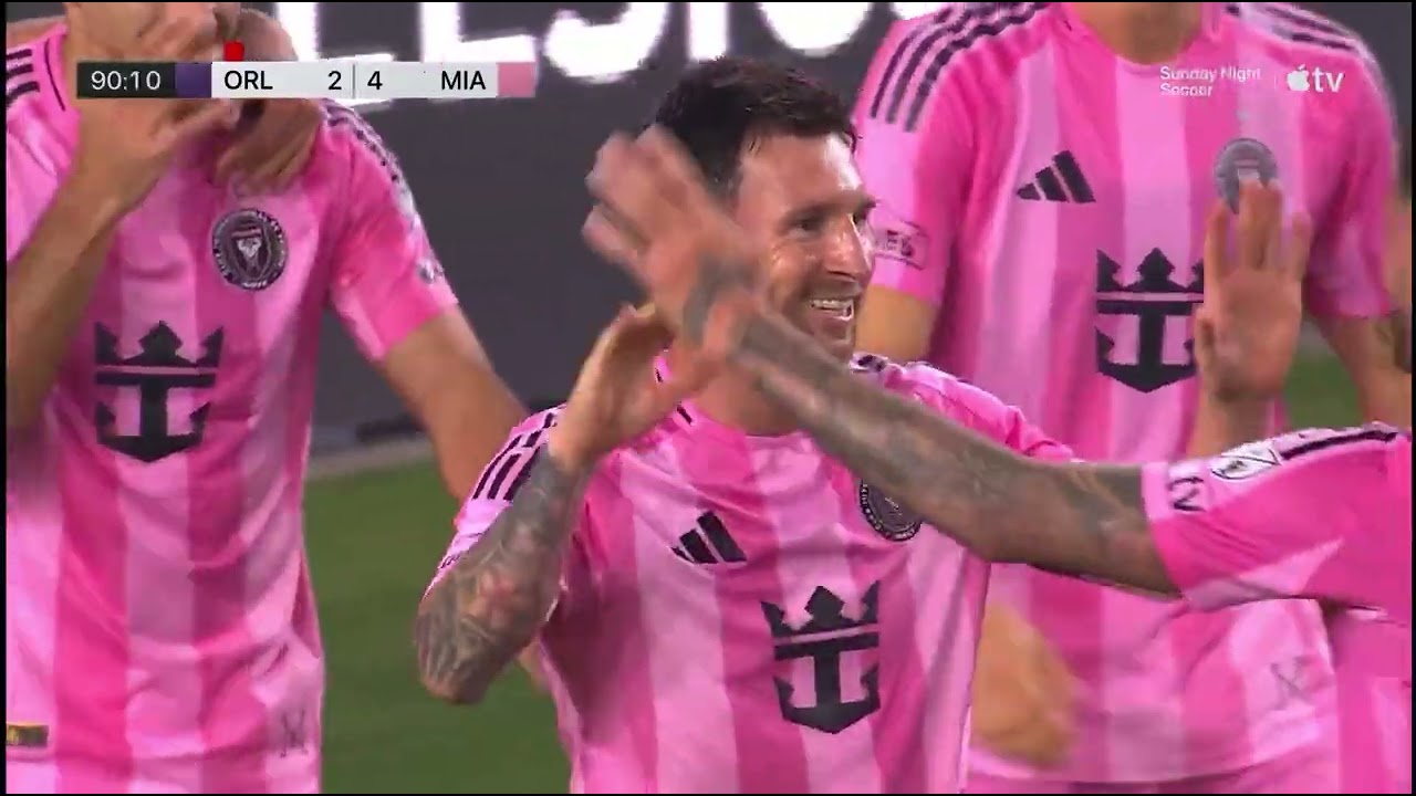 Messi’s Free Kick vs. Orlando City (ORL 2-4 MIA)