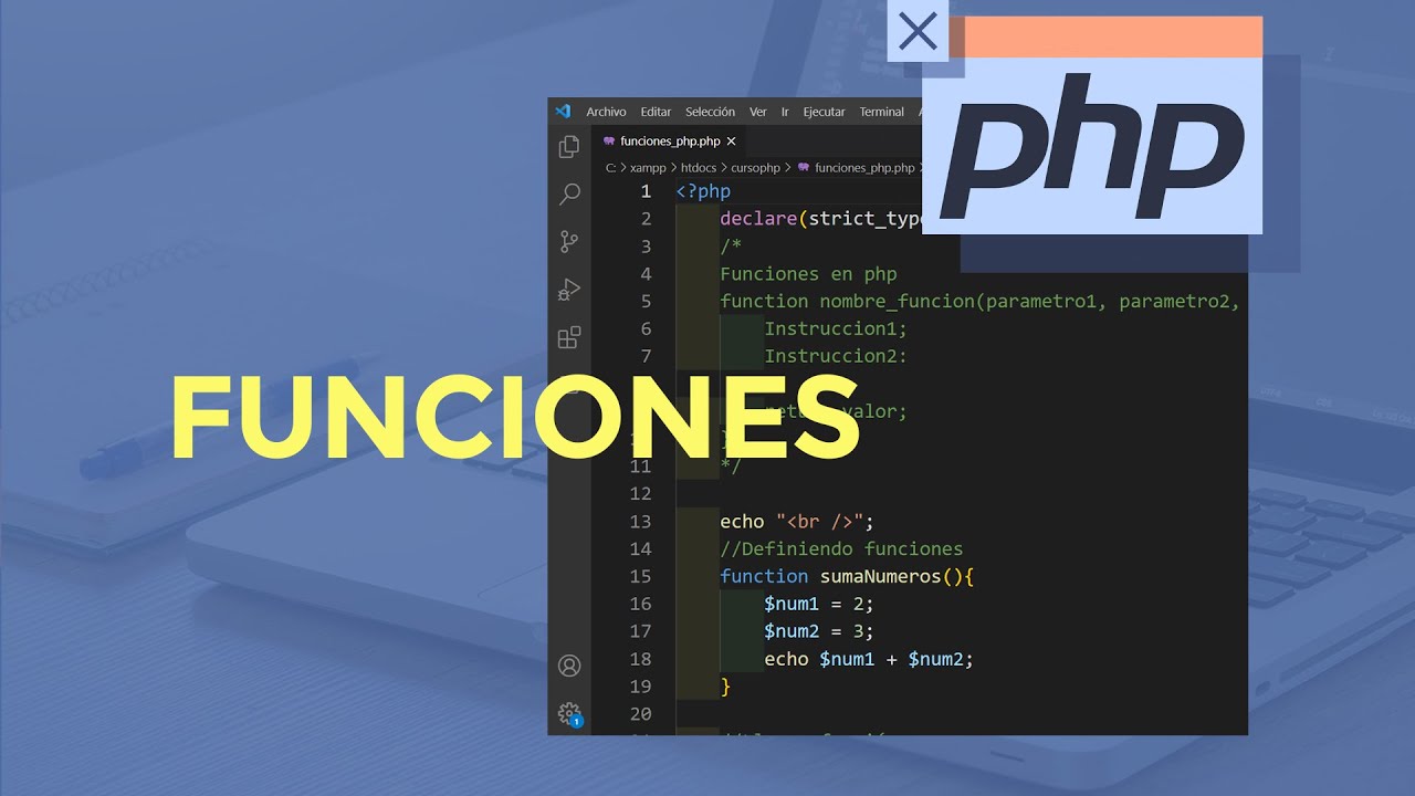🆕 Php Funciones - funciones en php Video