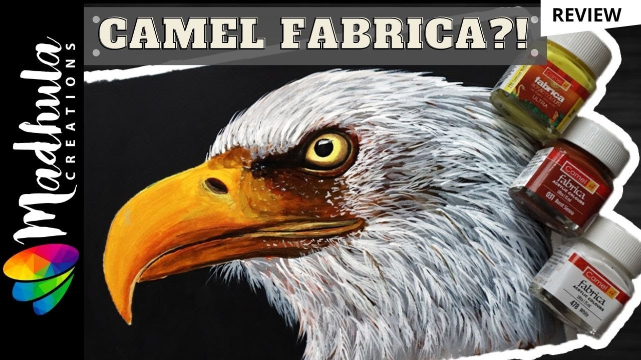 ИСКУССТВО с краской за 200 рупий??! Обзор акриловых красок Camel FABRICA!!!