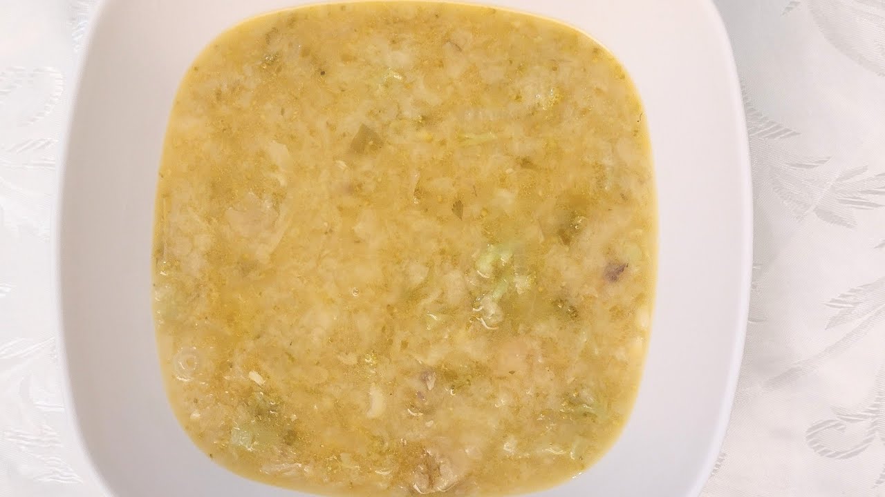 soupe pain au brocoli