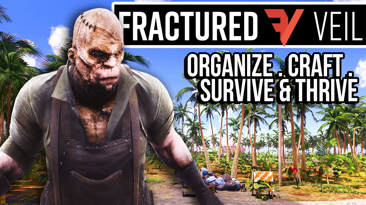 Craft . Build . Hunt . Survive & Thrive - Fractured Veil Gameplay