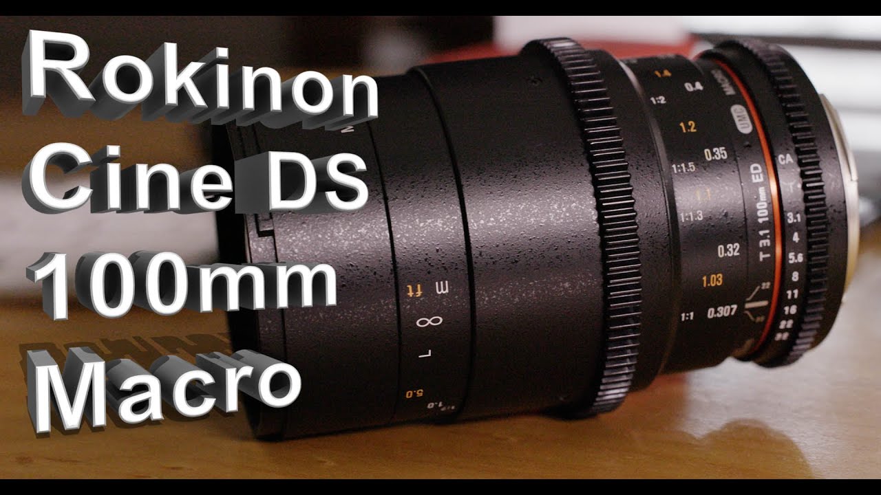Rokinon  Cine DS 100mm Macro Lens Review  C300 Mk2 4k