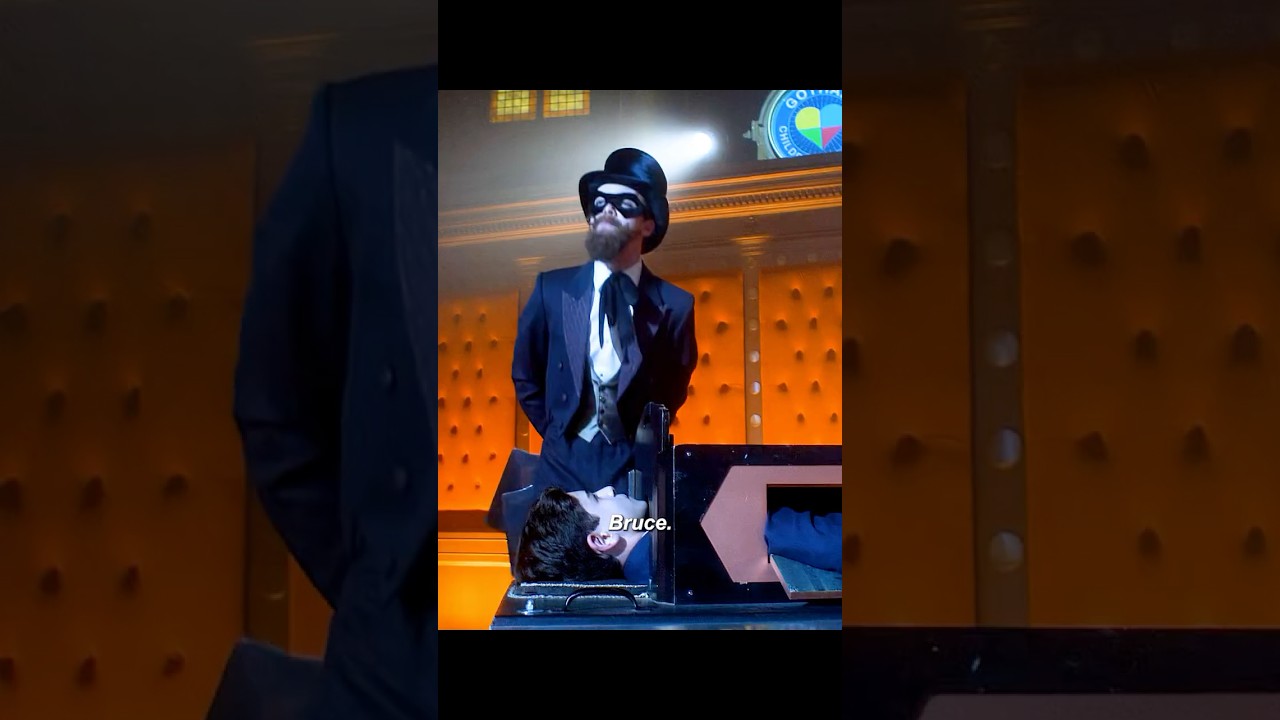Gotham 🎭 Jerome’s Twisted Magic Show with Bruce Wayne on Stage