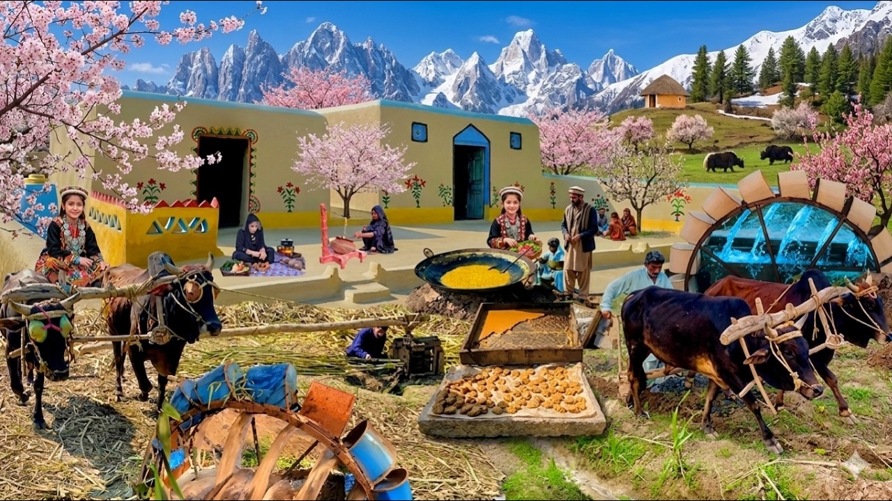 Inside Pakistan&rsquo;s Hidden Organic Village 🇵🇰 || Simple Village life in Skardu