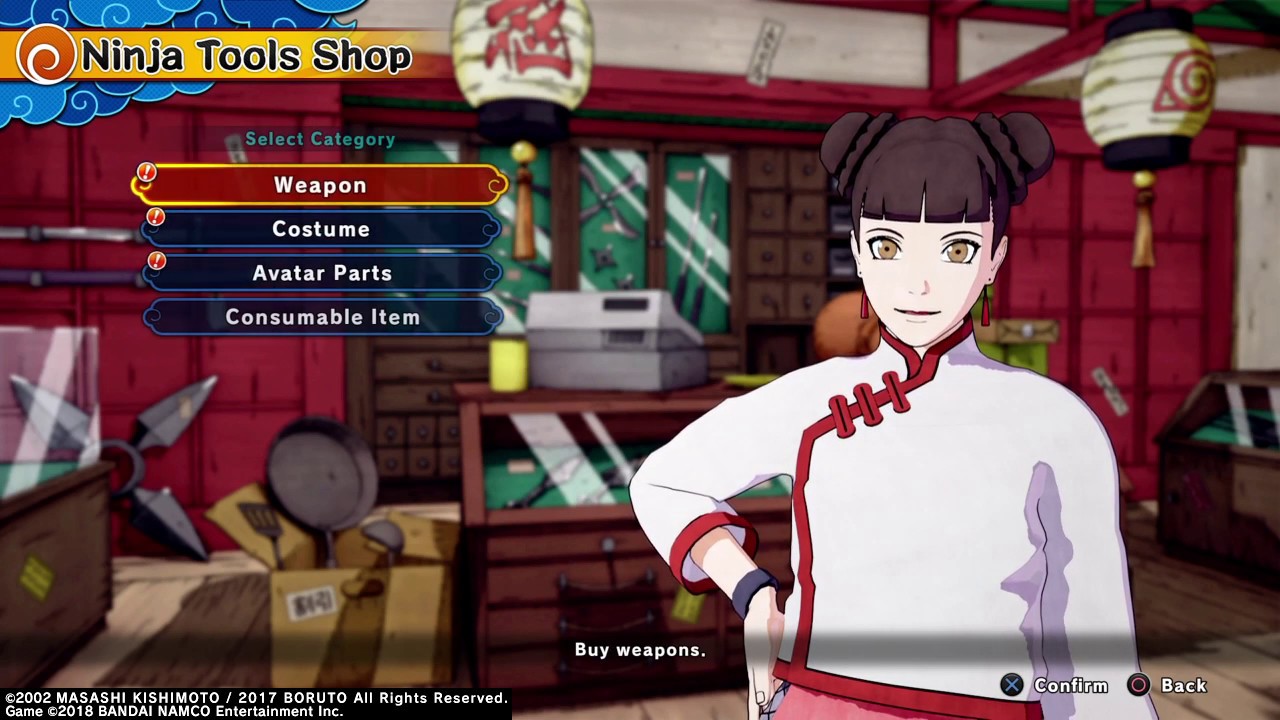 NARUTO TO BORUTO: SHINOBI STRIKER All Weapons