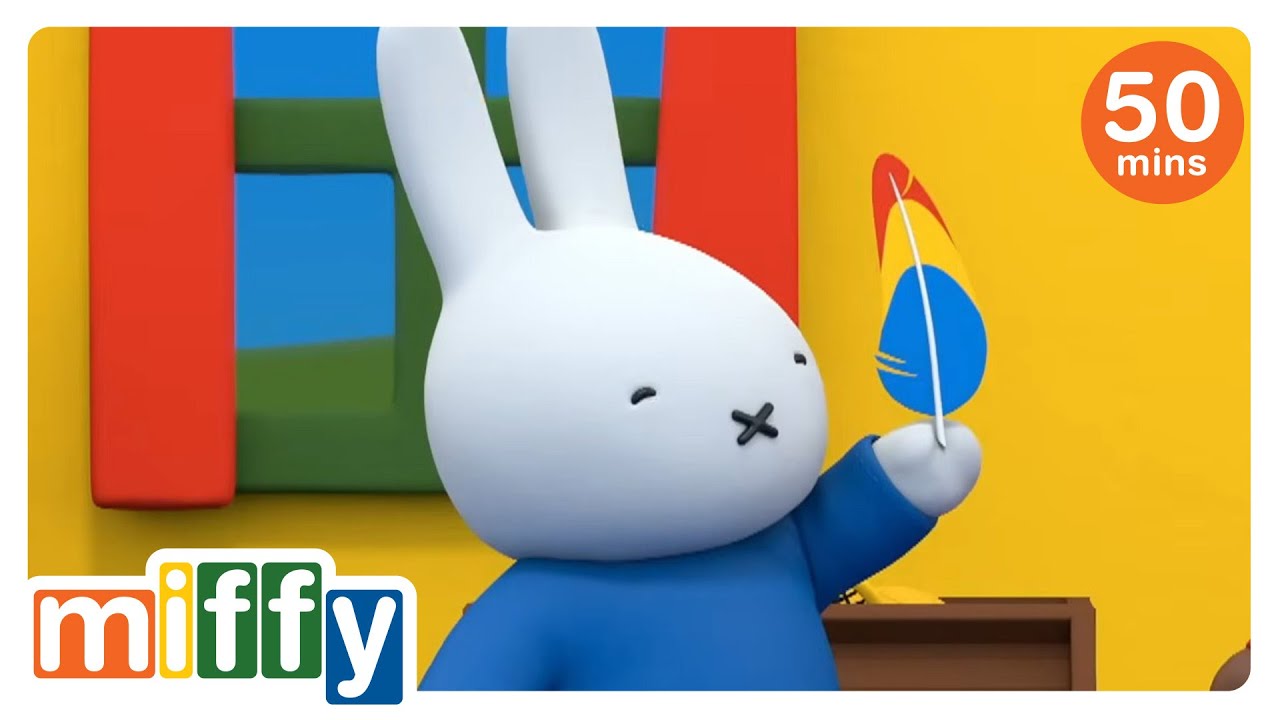 Miffy's Special Feather | Miffy | Cartoons for kids