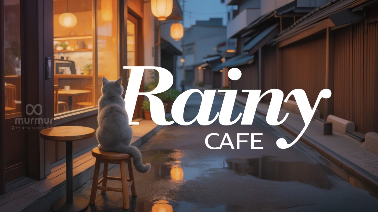 비 오는 날 들어온 우연히 들어온 골목 카페, 이 기분 뭐지? | Rainy Day Jazzhop laid-back