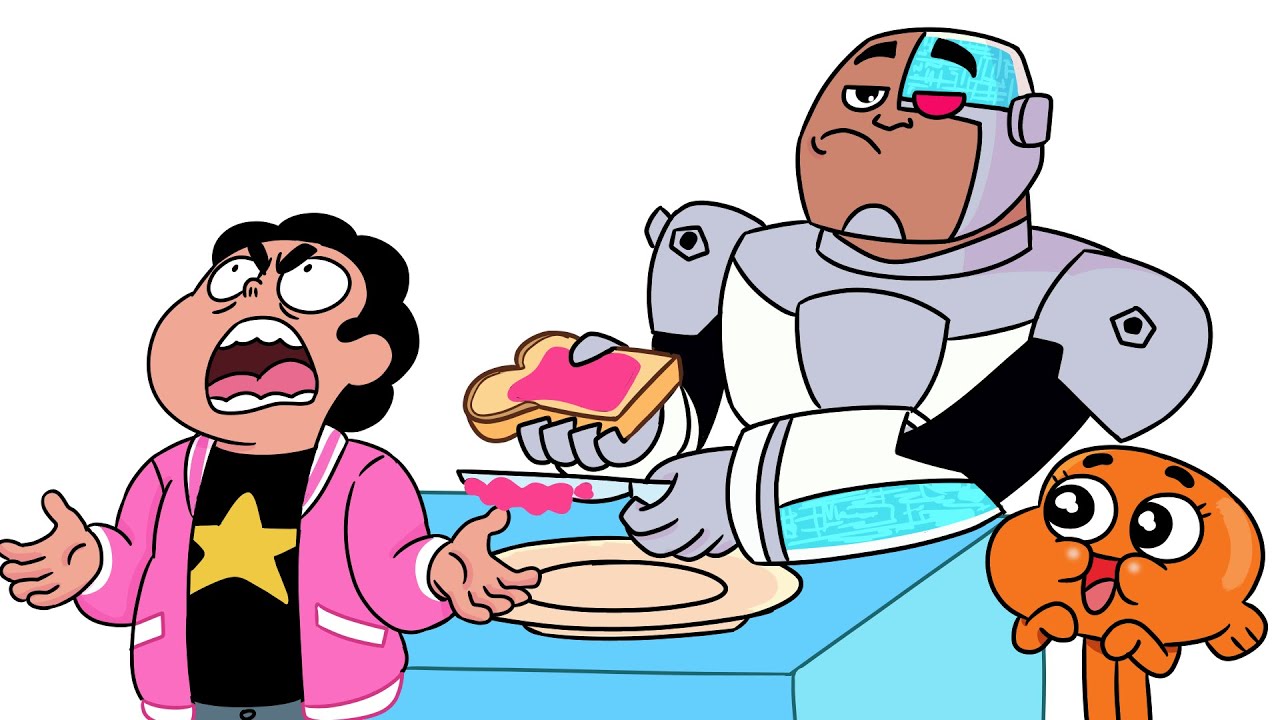 People sounding like Cartoon Characters but I animated It