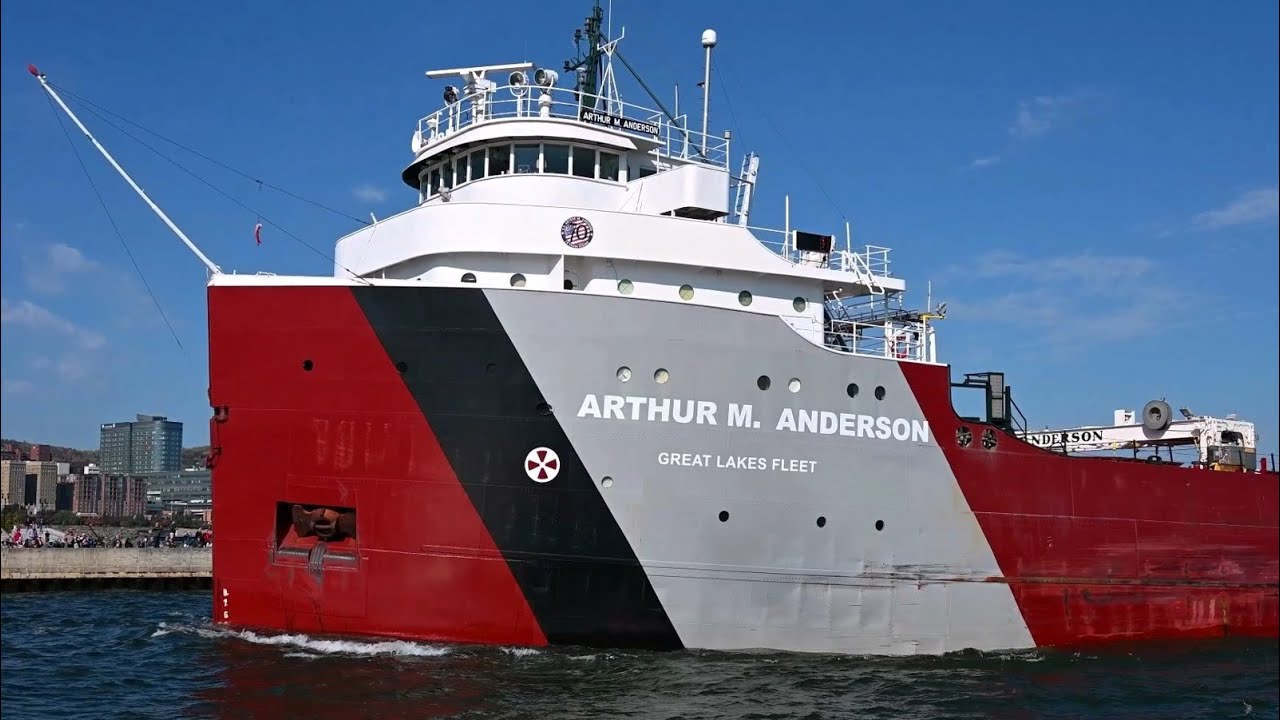 Arthur M. Anderson - Survivor of the Edmund Fitzgerald Storm 47 Years Ago