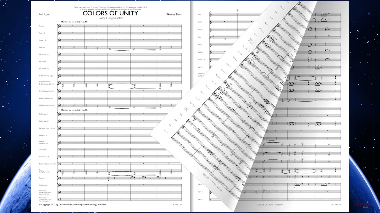COLORS OF UNITY (Europe Euregio Fanfare)