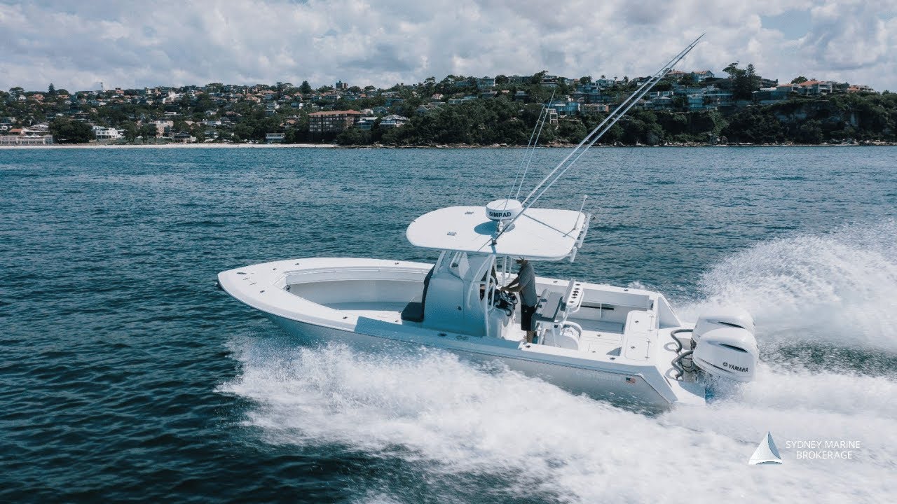 SMB Contender 30ST - The ultimate fishing boat!