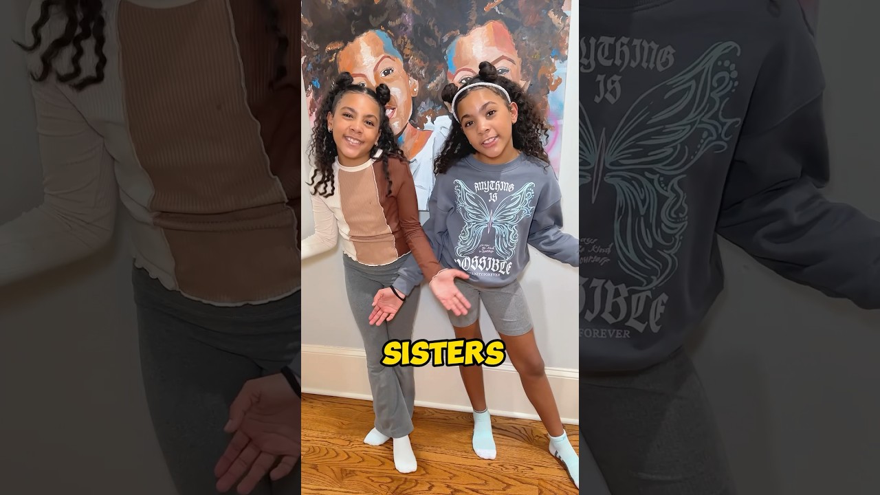 Twin sisters of course 😂