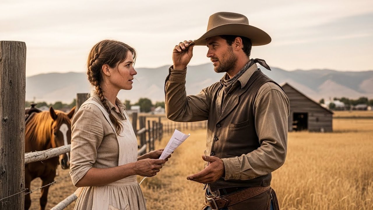 The Bank Was Taking Her Farm, The Cowboy Offered Marriage And Saved Her Legacy
