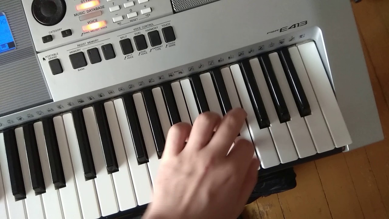 Yamaha-PSR E413 - prodej, odkaz na inzer&aacute;t v popisku