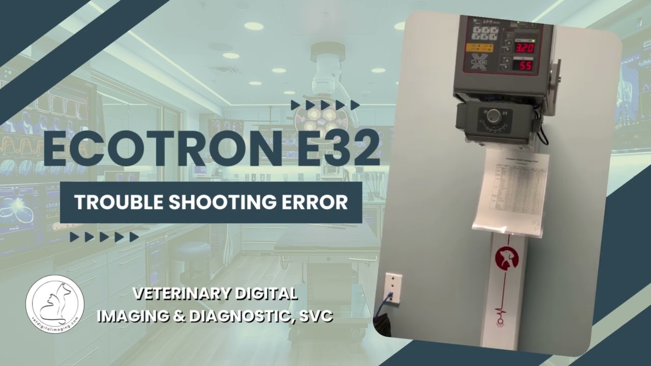 Ecotron E32 Trouble Shooting Error