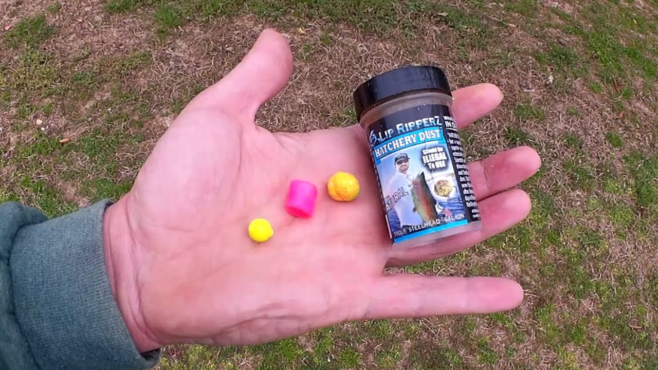 Trout fishing with Marshmallows and Powerbait (Dough & Power Eggs)