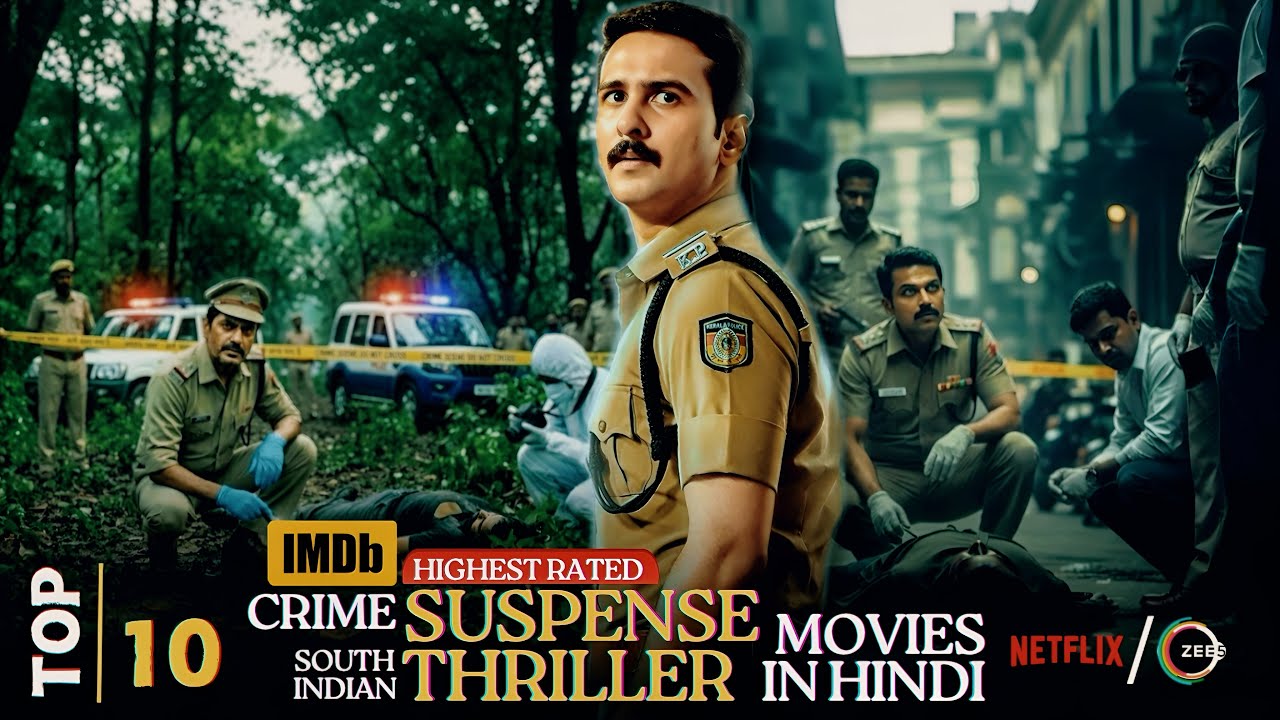 Top 10 Best South Suspense Thriller Movies in Hindi Dubbed 2026 | Murder Mystery Thriller Movies |