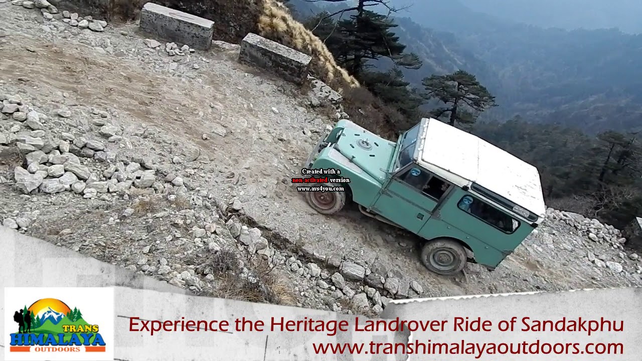 Landrover of Sandakphu
