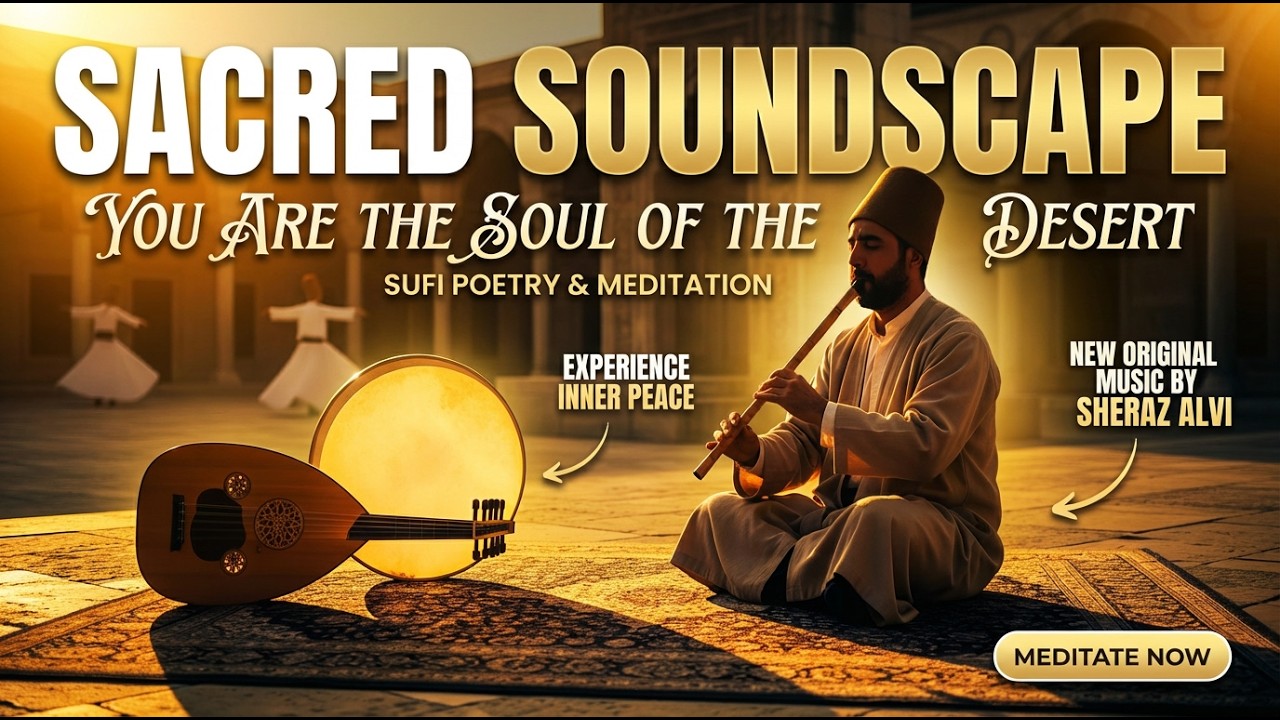 Healing Anatolian Echoes – You Are the Soul of the Desert | Anatolian Sufi Poetry Song