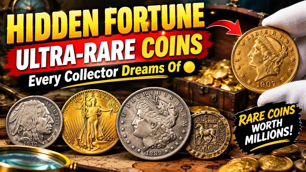 Hidden Fortune: Ultra-Rare Coins Worth a Fortune! 💰✨