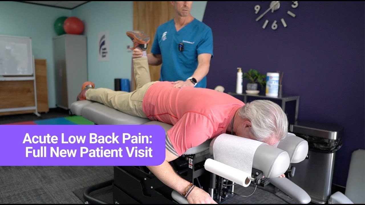 Acute Low Back Pain | Full First Visit