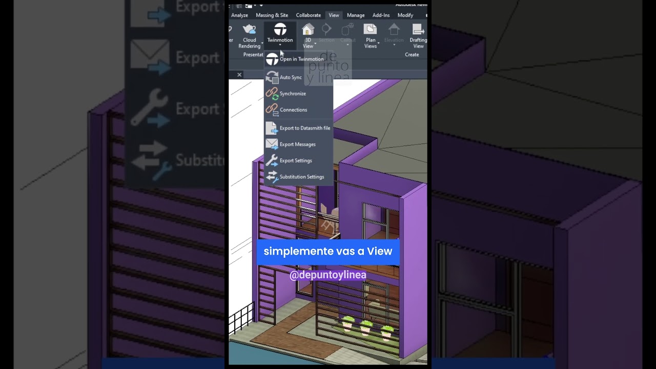 🚀 Aprende a abrir tu modelo de Revit en Twinmotion | Renderizado en Twinmotion