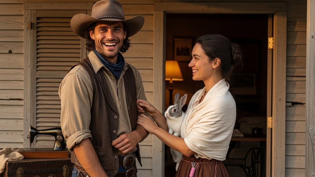 The Somber Cowboy Laughed Again After A Seamstress And Her Funny Rabbit Moved Next Door