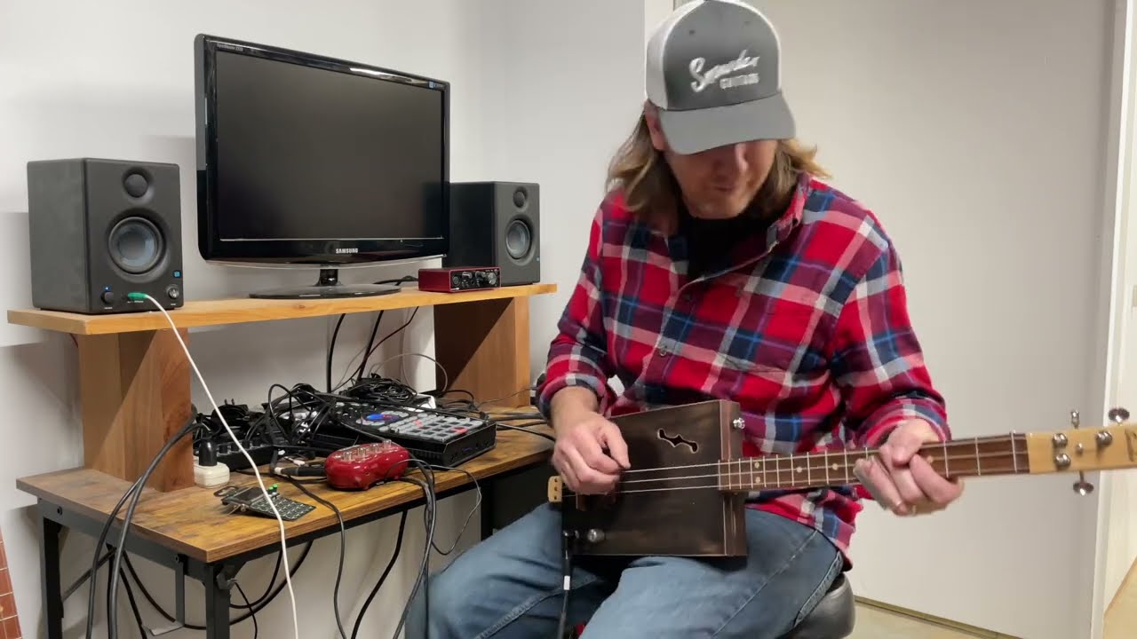 Low Rider Cigar Box Guitar Re-Mix on this 3 String Thursday with Mike Snowden