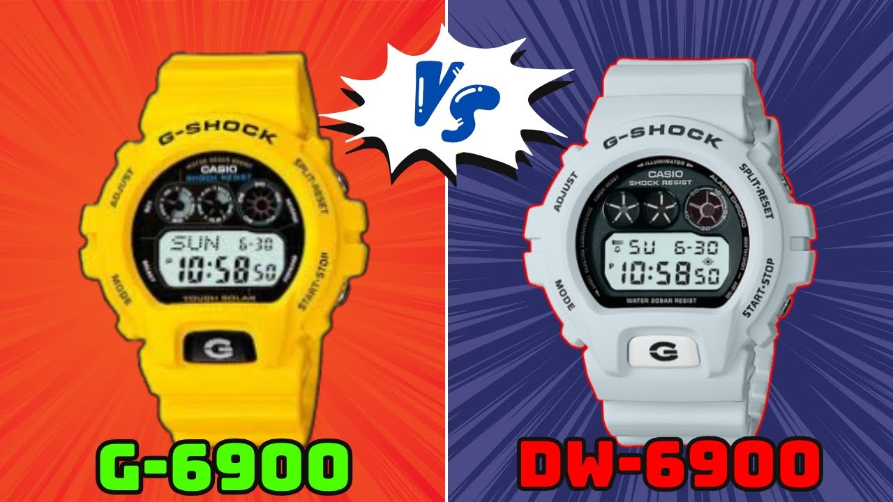 🌟 DW-6900FS vs G-6900: QUAL É O MELHOR? 🌟