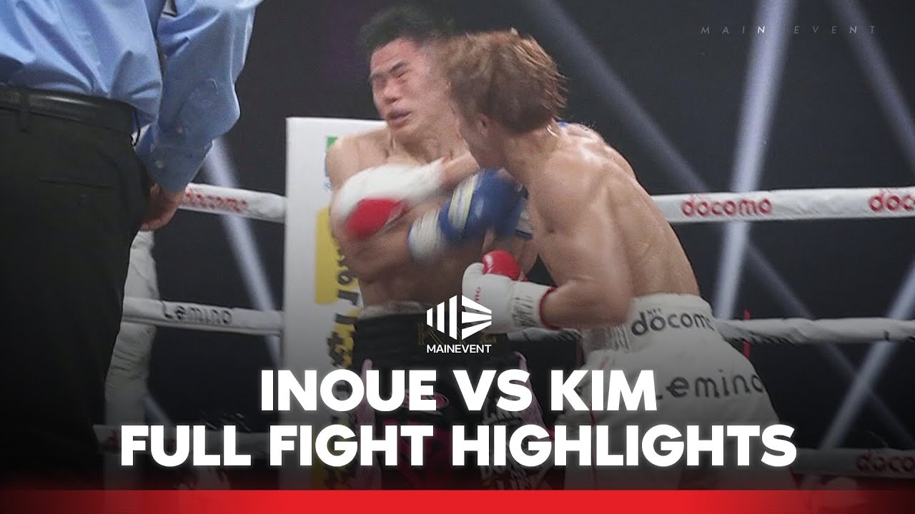 P4P #1? - Japanese superstar delivers BRUTAL KO 💣 | Inoue v Kim Fight Highlights 🥊 | Main Event