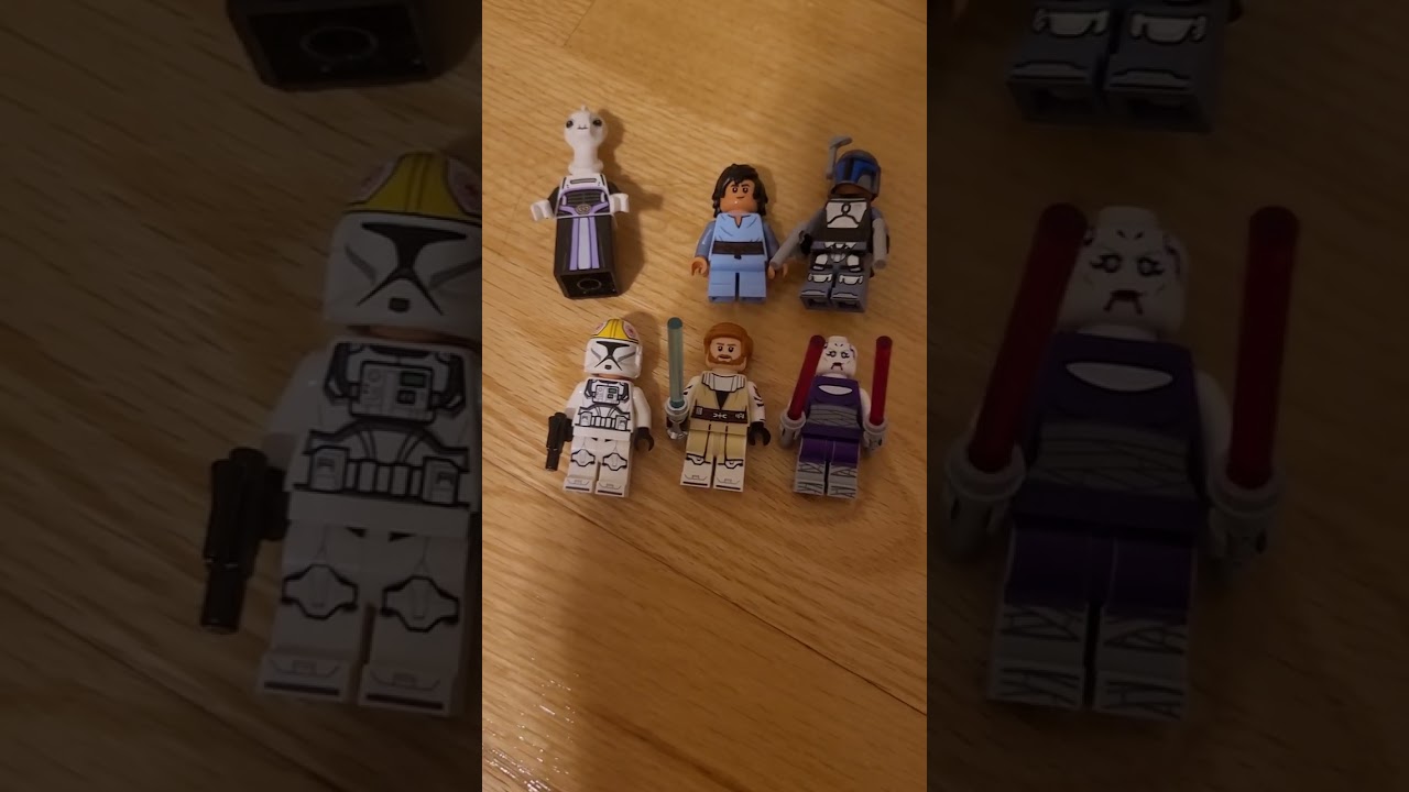 Lego star wars V19 torrent and Jango Fett's starship comparison
