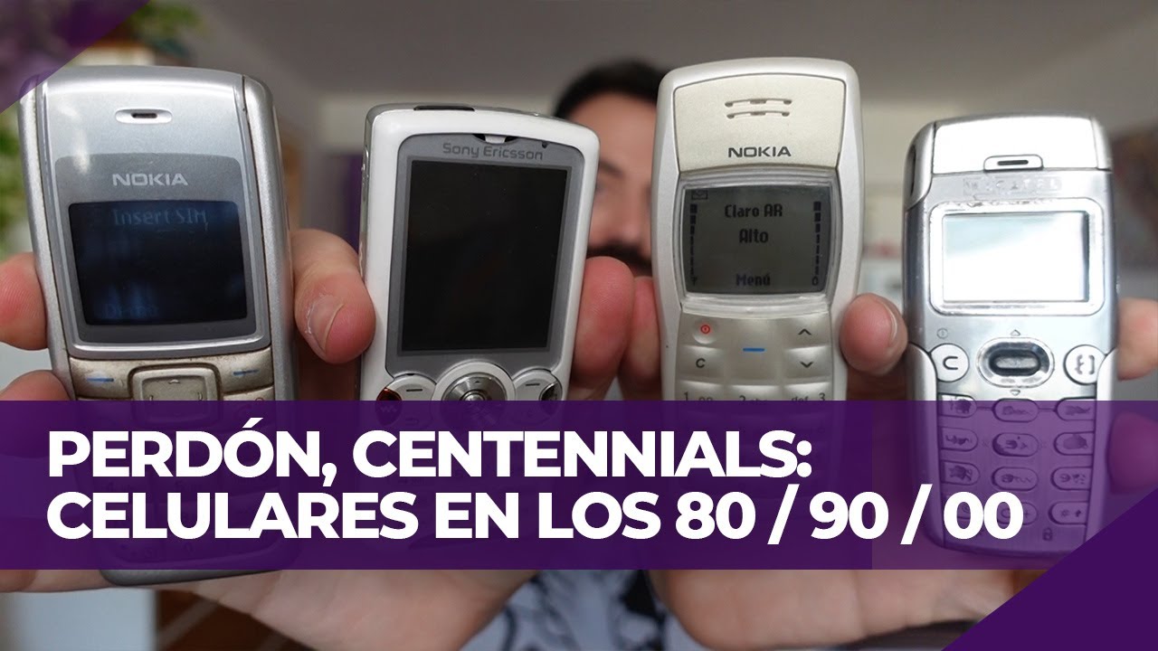 CELULARES VIEJOS (de los 80, de los 90 y alguno del 2000) (Parte 1) | PERDON, CENTENNIALS