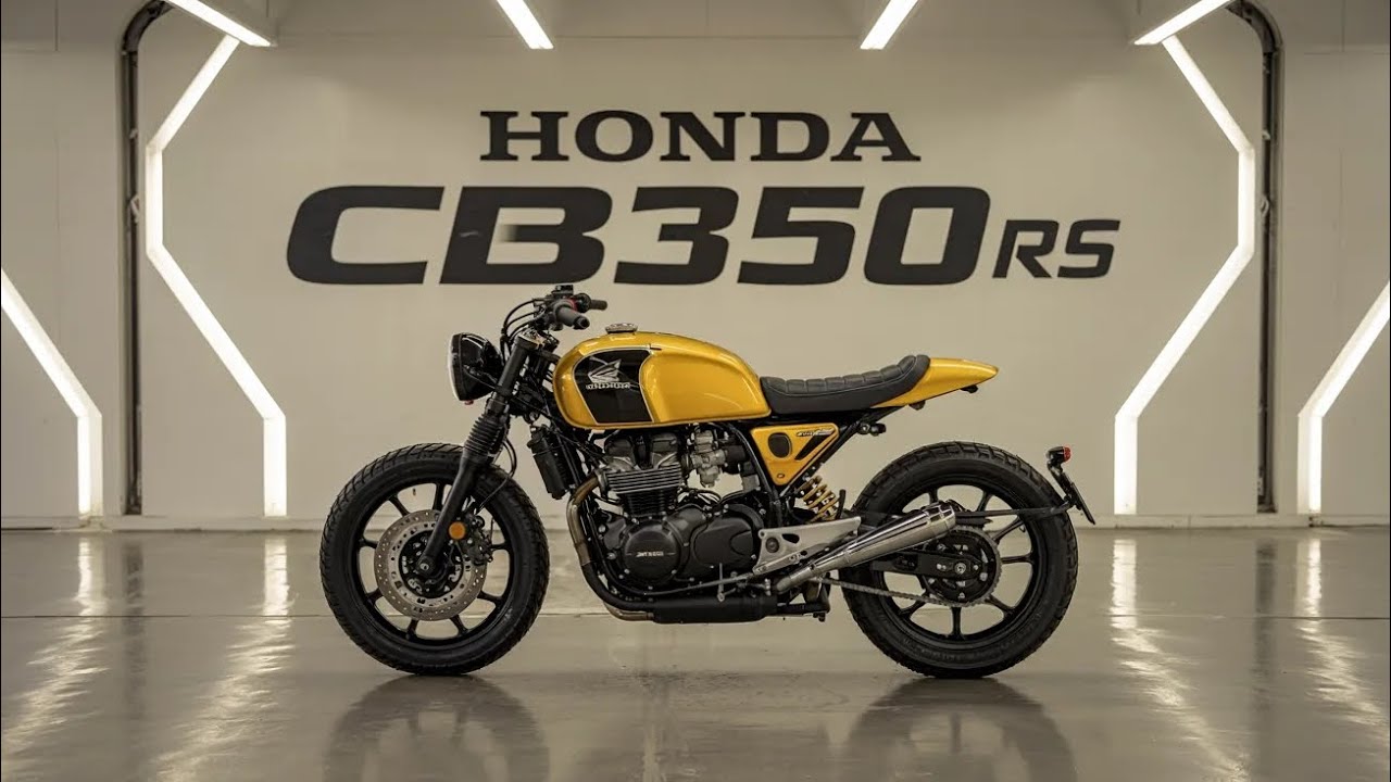 «Первый взгляд на Honda CB 350 RS 2026 года – ретро-зверь, о котором вы даже не подозревали!»