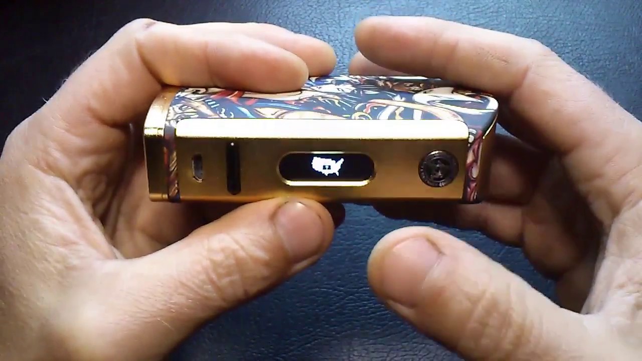 187. Дизайнерский ASVAPE Michael 200W TC Box Mod на VO200