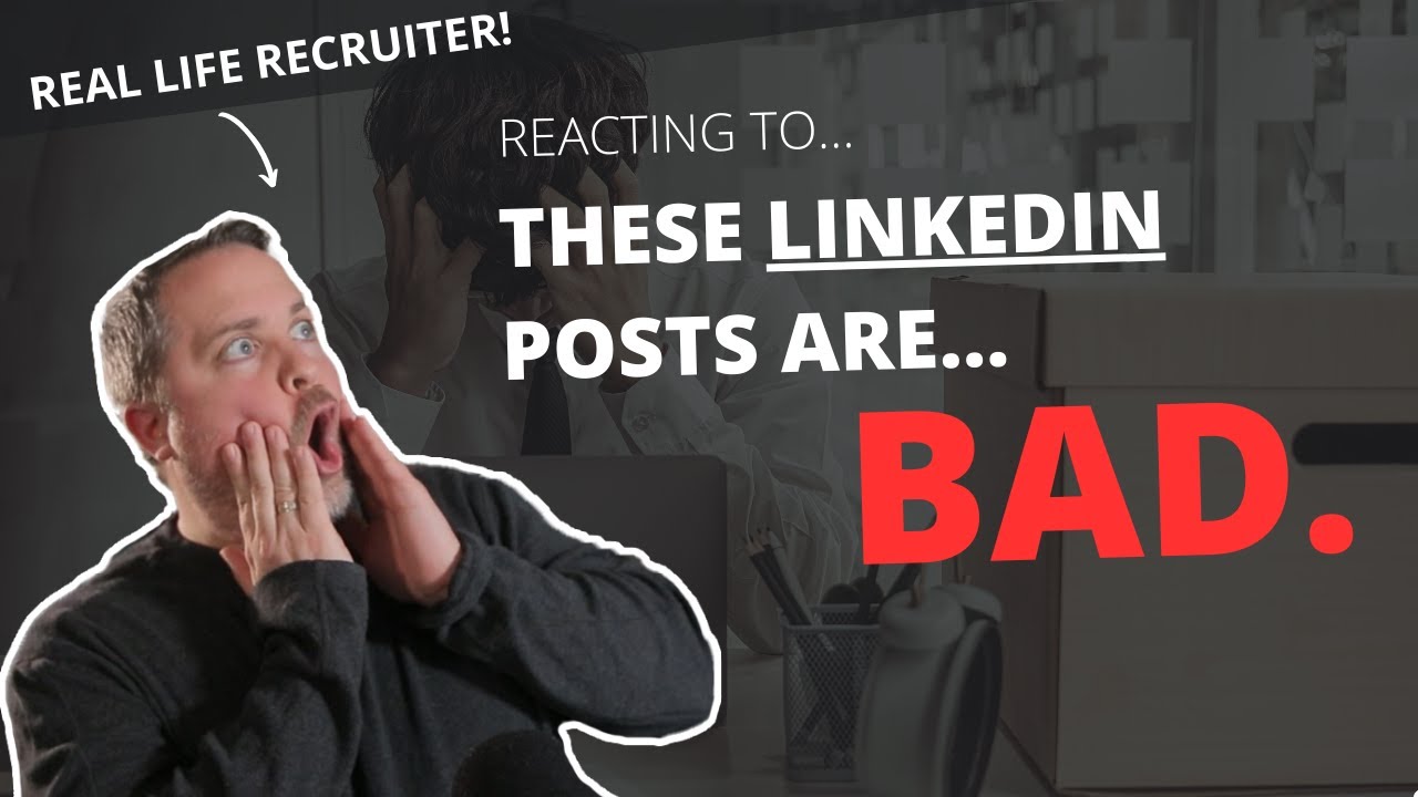 Не совершайте этих ошибок в LinkedIn! (Советы по поиску работы на LinkedIn)
