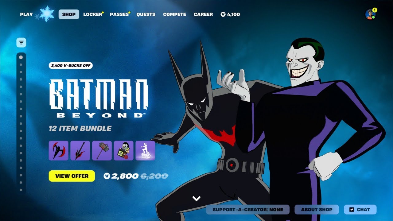 *NEW* Batman Beyond skins in Fortnite