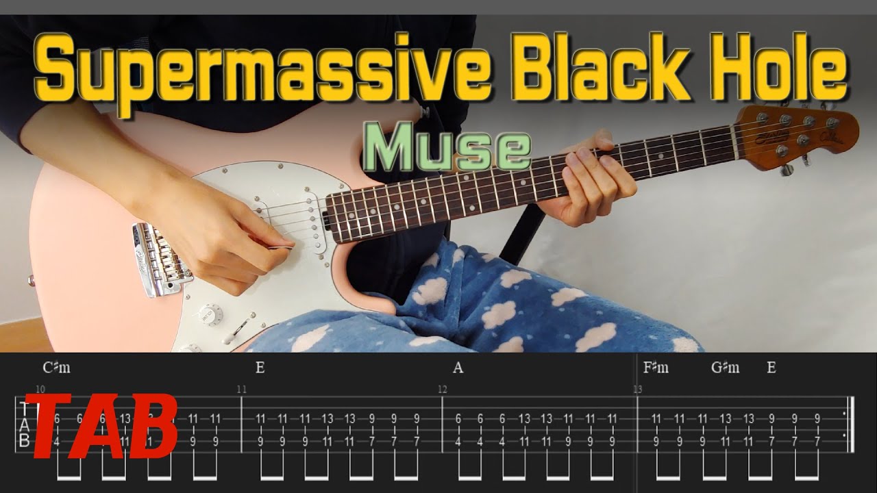 [TAB] Muse - Supermassive Black Hole│Guitar Cover