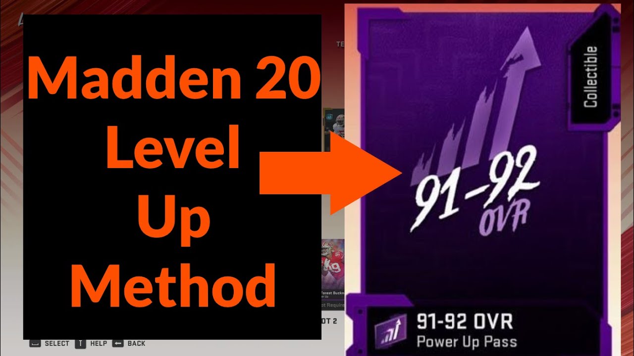 MADDEN 20 INSANE LEVEL UP METHOD! GET TO LEVEL 99 IN 2HRS!